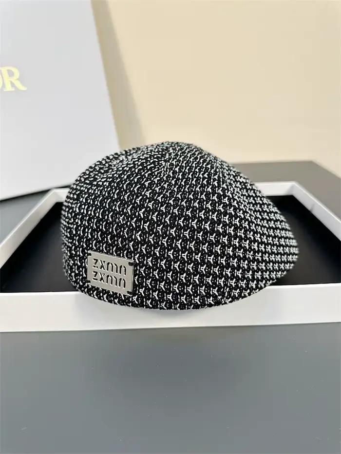 Meilleures Ventes : Béret d'été pour femme, Chapeau au crochet, Béret souple et décontracté, Casquet