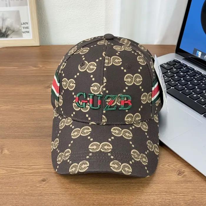 Casquette de baseball GuzB à large bord, décontractée et tendance, protection solaire, style bec de 