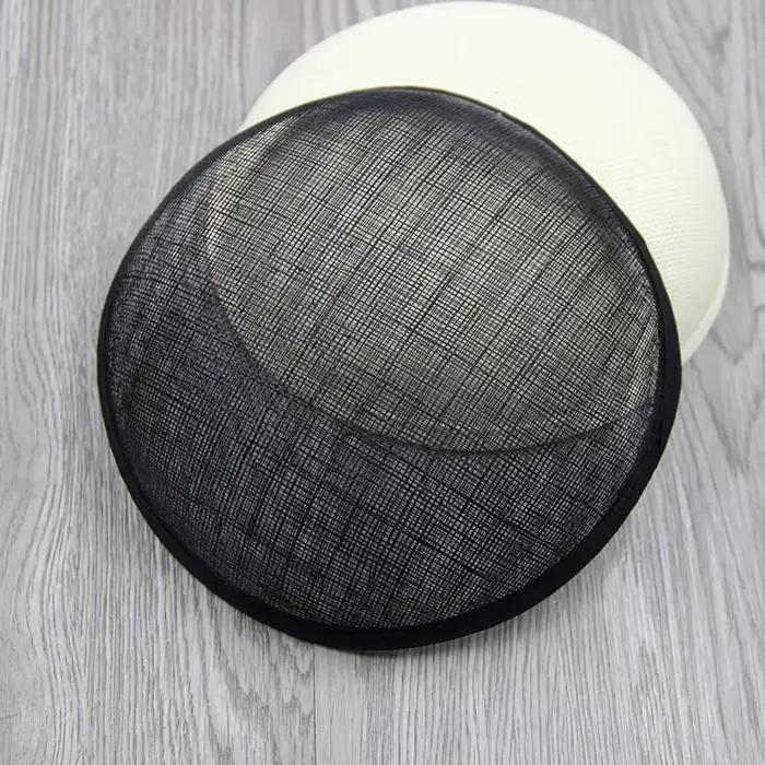 Fascinateur de chapeau pour femme, base ronde, taille libre, fête d'anniversaire, mariage, Sinamay, 