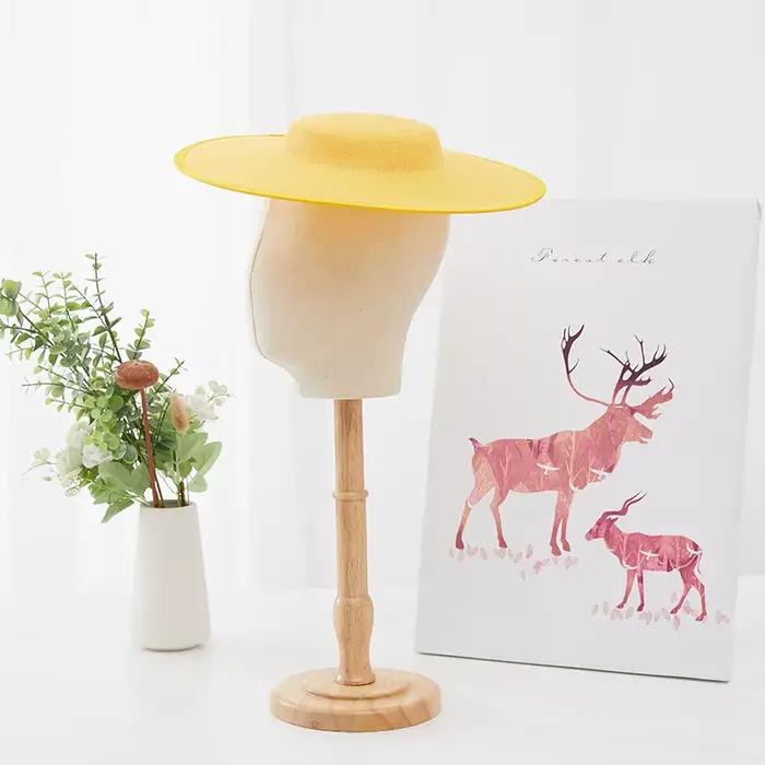 Base de Chapeau Multicolore avec Ruban