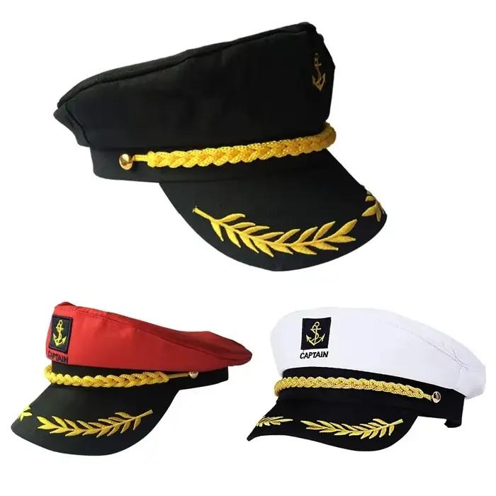 Chapeau de capitaine militaire pour adulte