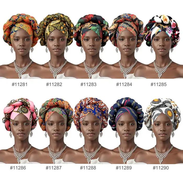 Bonnet africain pour femmes musulmanes