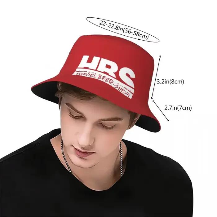Casquette de pêcheur Hapoel chapeau de seau en plein air chapeau de pêche casquette à large bord multicolore unisexe pliable plage voyage d'été activités extérieures