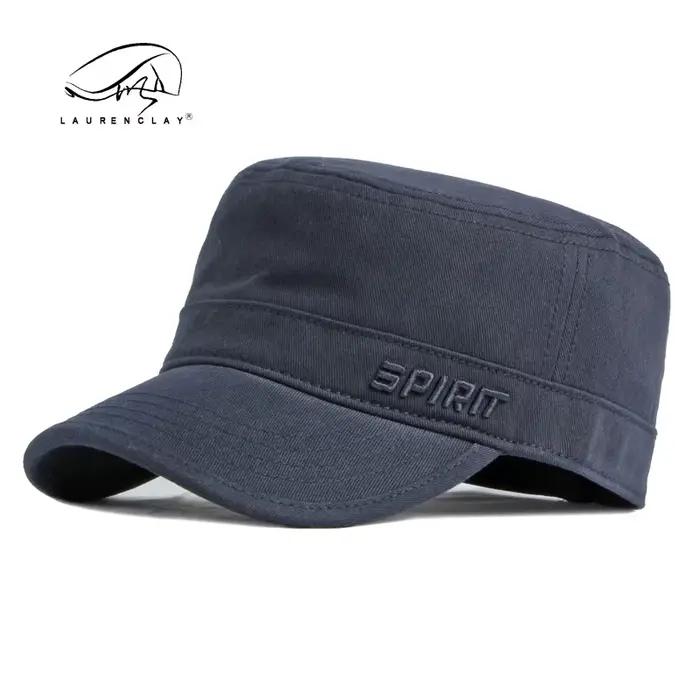 Chapeau plat en coton pour hommes et femmes