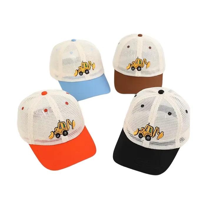 Chapeaux de baseball brodés pour garçons