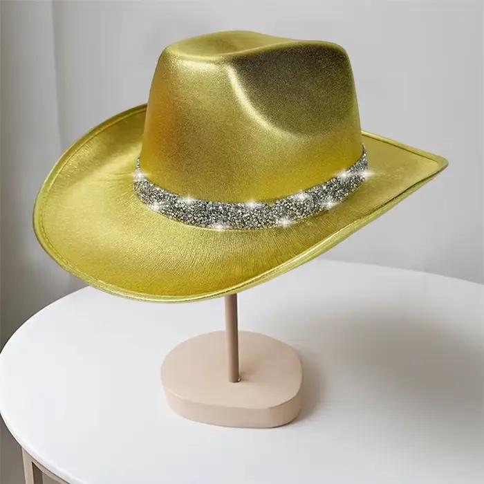 Chapeau de Cowgirl en strass