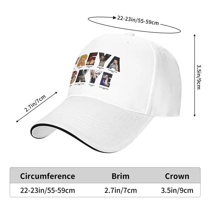 Casquette de baseball d'été Freya Skye – Design tendance pour sports de plein air