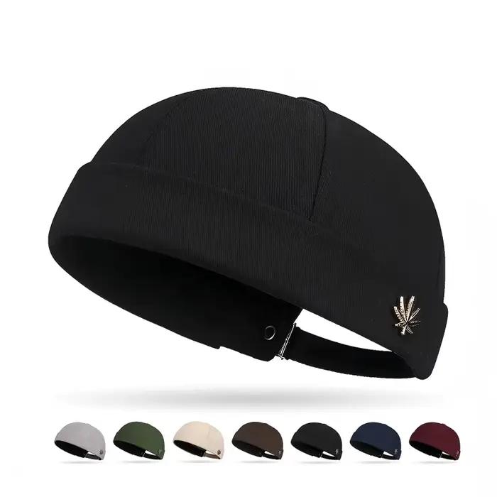 Casquette Guapi Fashion Tang en métal avec motif feuille d'érable