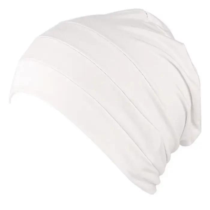 Bonnet unisexe en coton pour la perte de cheveux CANCER