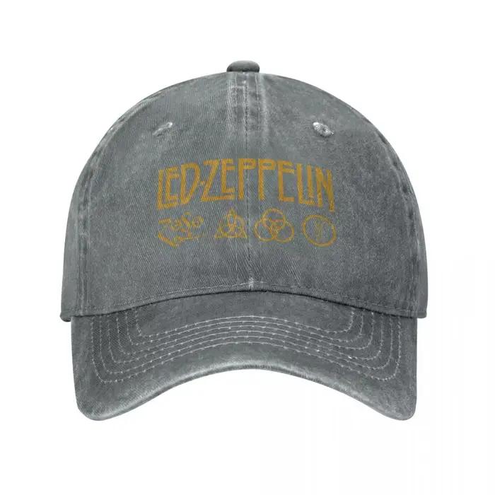 Casquette de Baseball à visière Led Zeppelins pour hommes et femmes