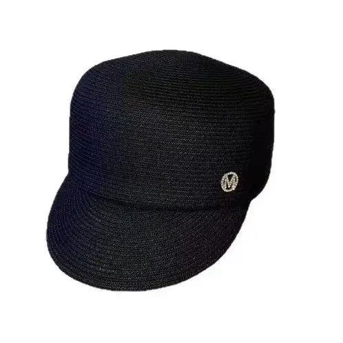 Chapeau de soleil tressé de styliste de Style britannique