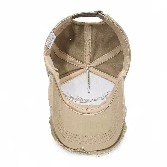 Casquette de Baseball en coton délavé pour hommes