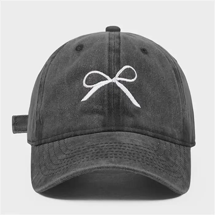 Casquette de Baseball délavée en coton pour femmes