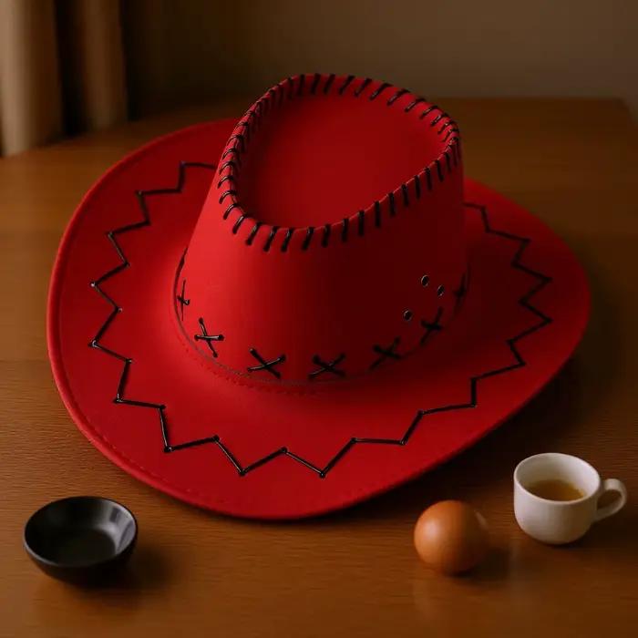 Chapeau de cowboy western vintage pour enfants