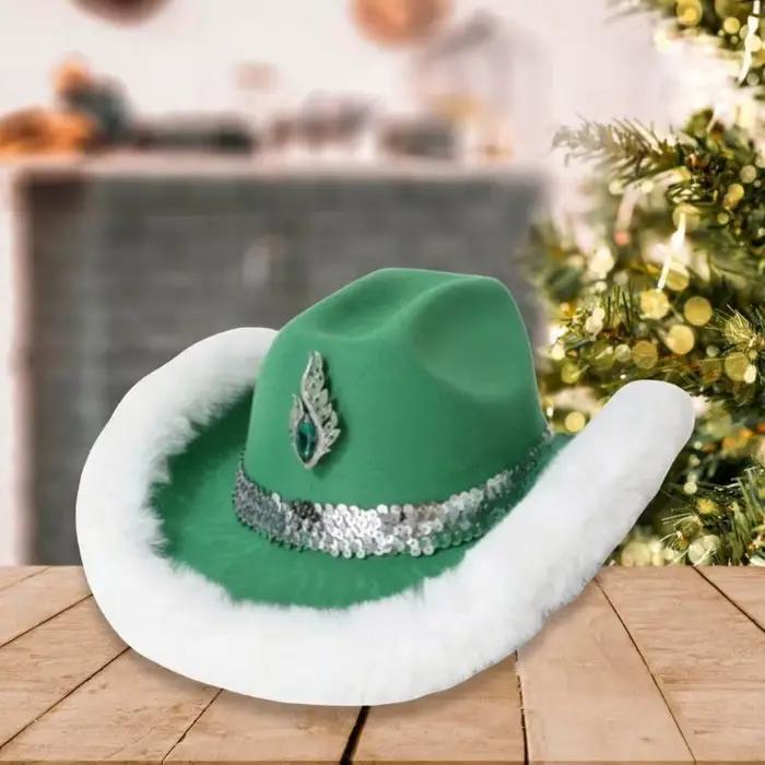 P9FE Homburg chapeau haut forme à bord en fourrure