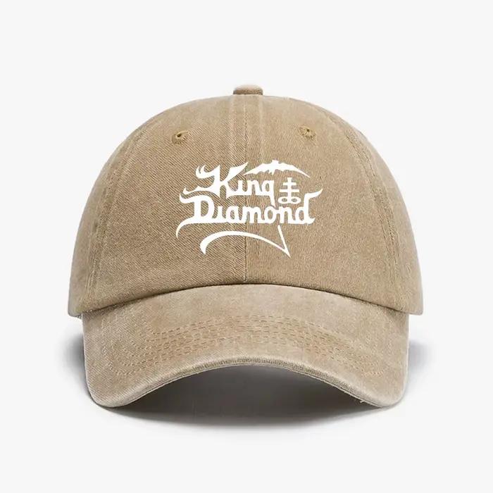 Casquette de baseball imprimée King Diamond