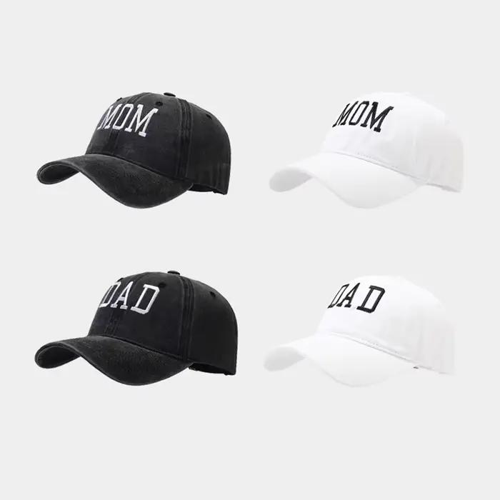 Chapeau de Baseball brodé pour papa maman