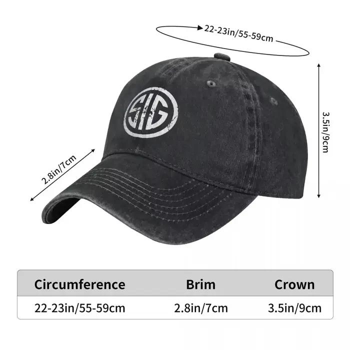 Sig Sauer – casquette de Baseball à visière pour hommes et femmes