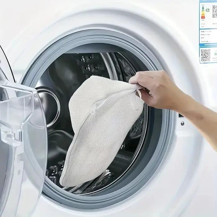 Cage de lavage pour chapeaux avec fermeture éclair - Convient