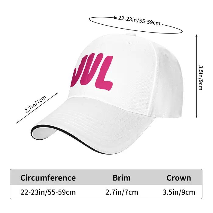 Casquette de baseball Rapper JUL unisexe pour homme