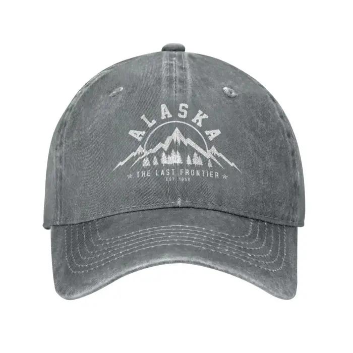 Alaska Est 1959 Mountains Baseball Cap for Women