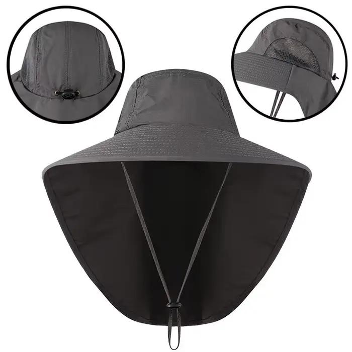 Chapeau de soleil à large bord pour hommes