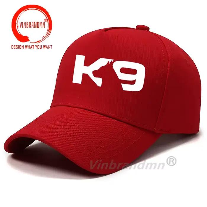 Casquette de baseball décontractée et tendance avec design amusant pour l'entraînement des chiens Malinois
