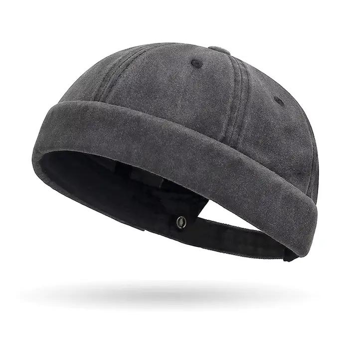 Casquette Docker en coton Wasic vintage pour hommes et femmes