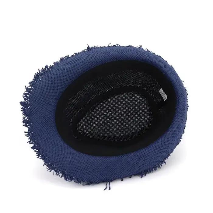Chapeau de soleil en paille pour hommes