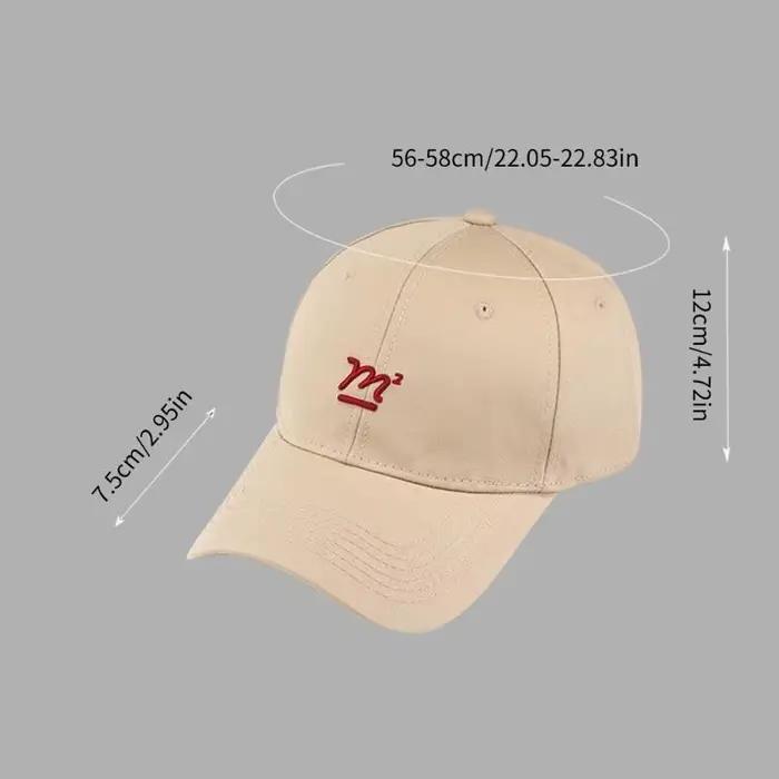 Casquette de Baseball avec Lettres 39BB Polyestère Douce et Respirante Adulte Unisexe Pour Activités Extérieures Occasions Spéciales