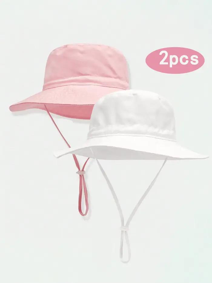 Casquette de pêcheur pour enfants unisexe protection solaire style moderne polyester ajustable pour garçons filles activités extérieures maternelle