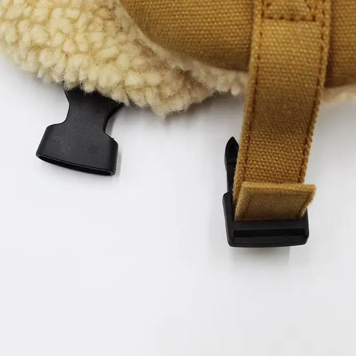 Casquette de Protection des oreilles en toile pour hommes et femmes