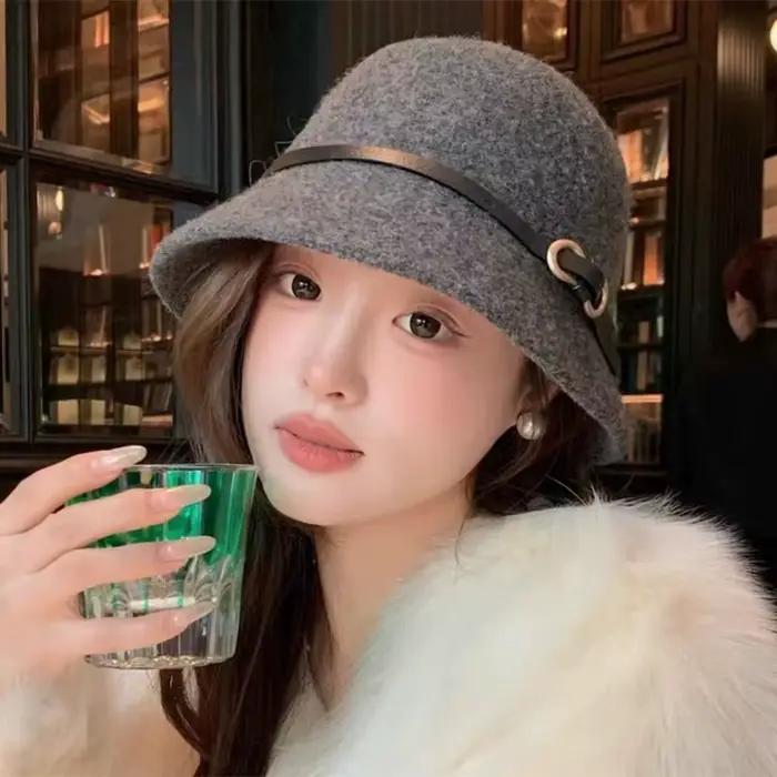 Chapeau de pêcheur en laine élégant