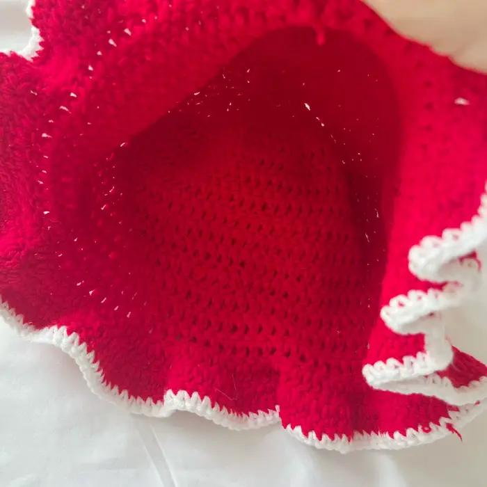 Chapeau de pêcheur en crochet fait main pour femmes