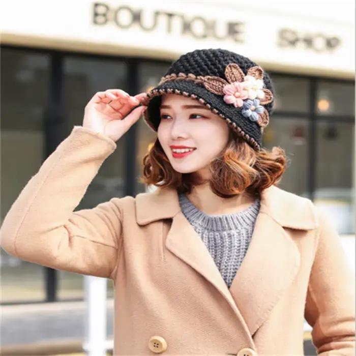 Chapeau en laine pour femmes