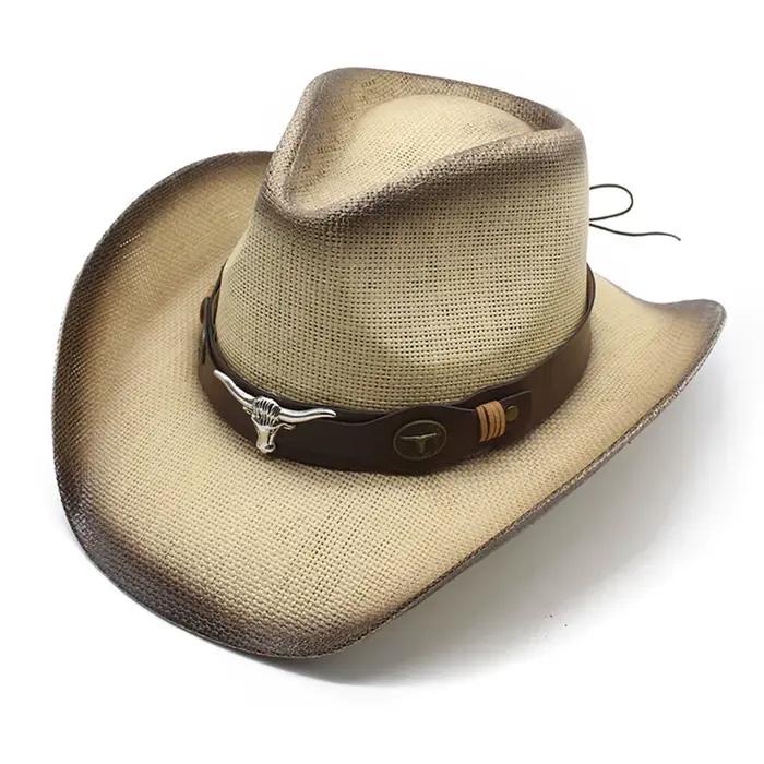 Chapeau de paille d'été pour femmes et hommes
