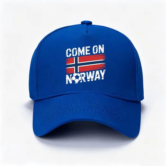 Casquette de baseball patriotique Norvège pour supporters de football
