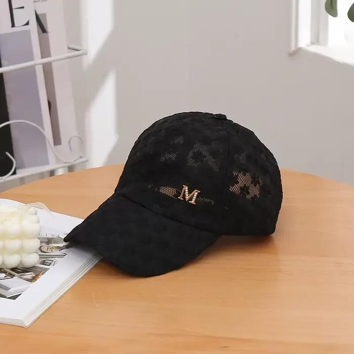 Nouvelle Casquette de Baseball Imprimée Femme Style Sport Motif Fleur Polyester Respirante Printemps Eté Occasions Spéciales