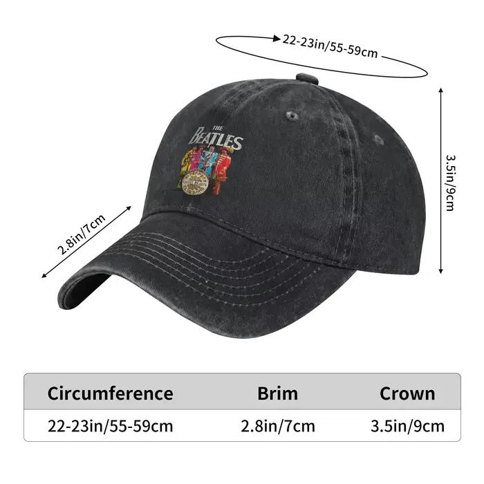 Casquettes de baseball B-Beatles Hearts pour hommes et femmes