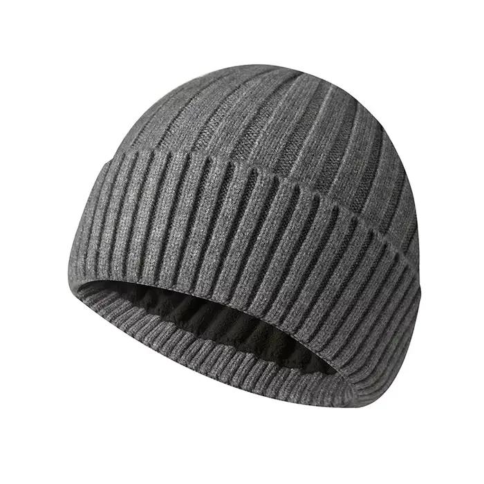 Chapeaux tricotés en polaire pour hommes et femmes