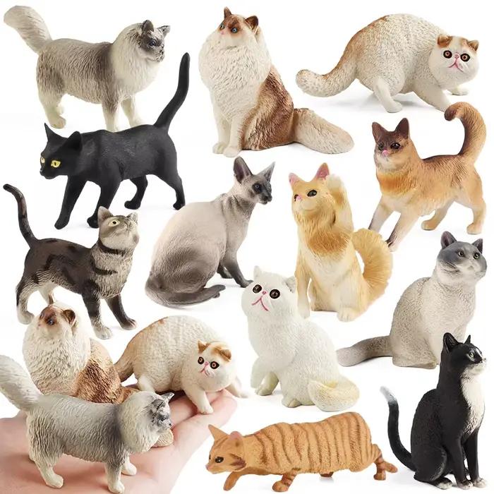 Oenux chat modèle siamois Devon Rex Sphynx Ragdoll persan Figurine
