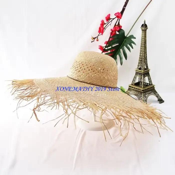Chapeau paille tissé F42F