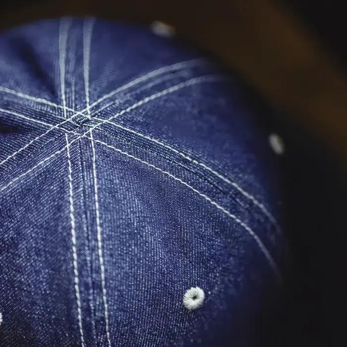 Chapeau de pêcheur Maden Vintage Denim Bleu Unisexe Sport Solide Coton Haute Qualité Occasions Extérieures Avantages Protection Solaire