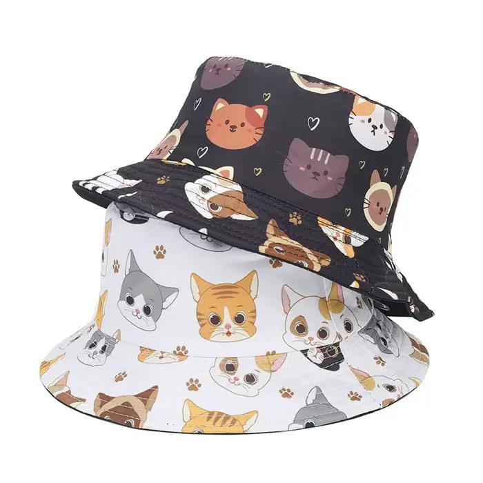 Bocca-Chapeau de soleil réversible double face pour garçon et fille