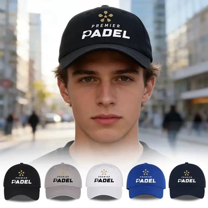 Casquette de baseball imprimée MLFO Premier Padel Soft-Peak