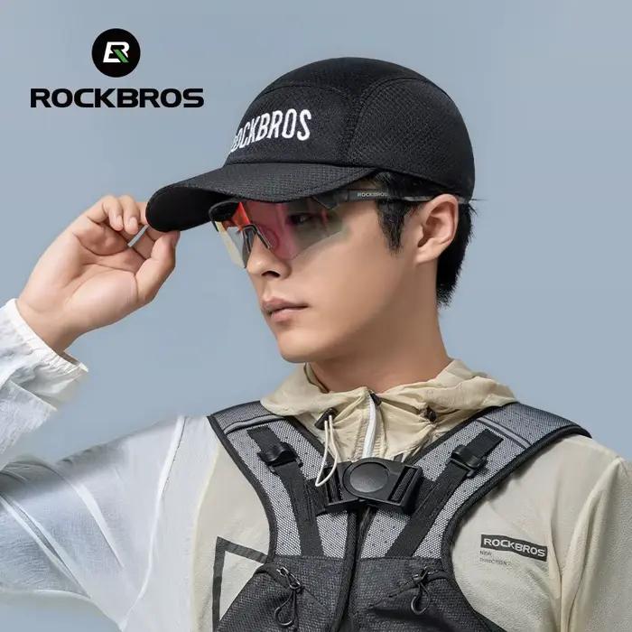 ROCKBROS casquette de cyclisme d'été légère respirante Protection UV à séchage rapide