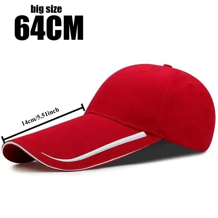 14 cm longue visière grande tête homme