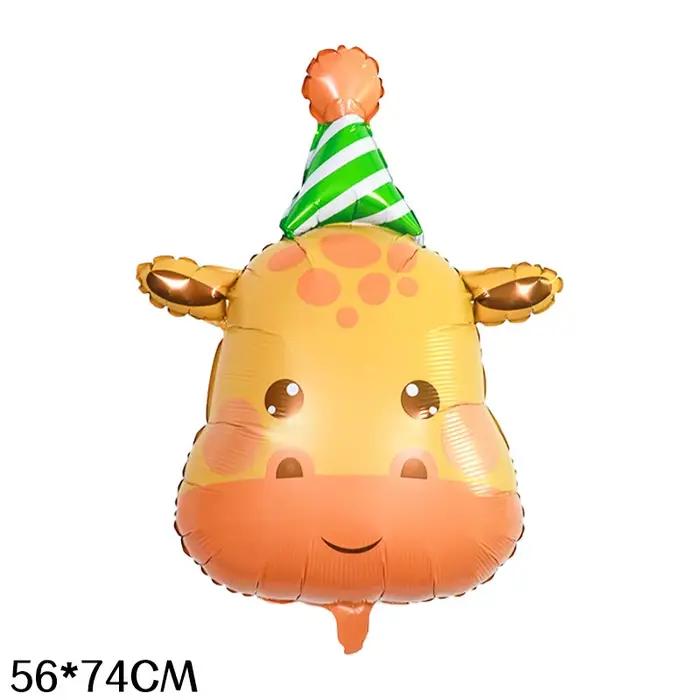 1 chapeau d'anniversaire mignon en forme de petit animal