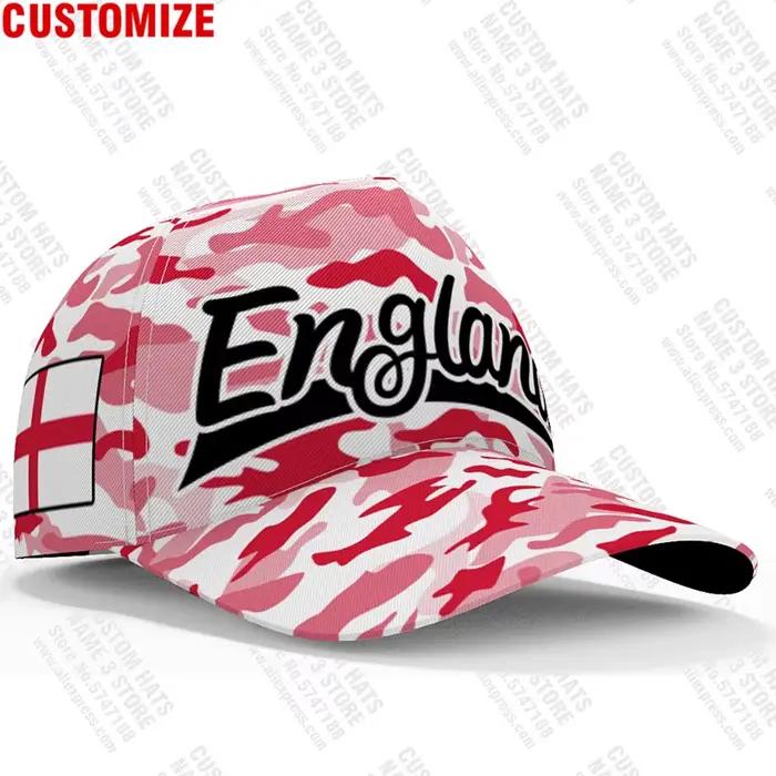 Casquettes de baseball anglaises personnalisées avec nom gratuit