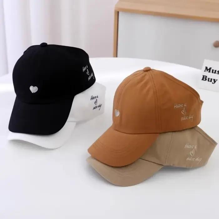 Casquettes de baseball pour enfants de 4 à 12 ans
